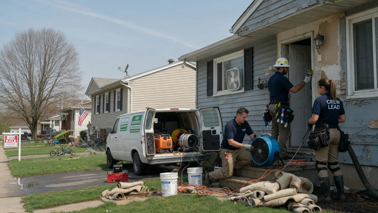 Flood Cleanup in Skytop, PA near me